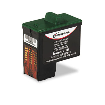 Innovera® Remanufactured Black Ink, Replacement For Lexmark 16 (10n0016), 335 Page-yield freeshipping - TVN Wholesale